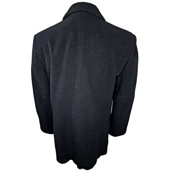 VTG HB ll by Harve Benard Holtzman Wool Nylon Cashmere Blazer Womens Sz 10 Black - Picture 4 of 8